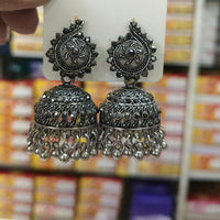 Manisha Jewellery Designer Oxidised Jhumki Earrings For Navratri And Garba Night