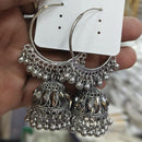 Manisha Jewellery Designer Oxidised Jhumki Earrings For Navratri And Garba Night