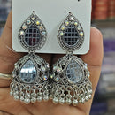 Manisha Jewellery Designer Oxidised Jhumki Earrings For Navratri And Garba Night