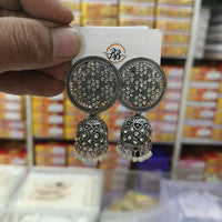 Manisha Jewellery Designer Oxidised Jhumki Earrings For Navratri And Garba Night