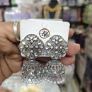 Manisha Jewellery Designer Oxidised Jhumki Earrings For Navratri And Garba Night