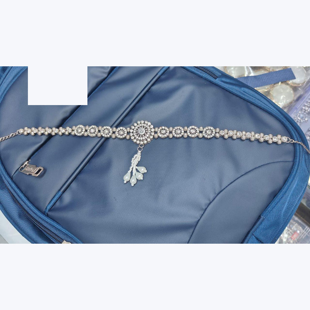 Manisha Jewellery Handcrafted Oxidised Kamarband with Antique Look for Cultural Functions