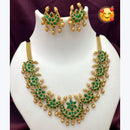 Manisha Jewellery Exquisite Pota Stone and Pearl Necklace Set for Cultural Functions