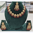 Manisha Jewellery Majestic Austrian Stone And Pearl Necklace Set For All Occassions 