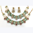 Manisha Jewellery Heritage Inspired Kundan And Pearl Choker Necklace with Timeless Weding Wear