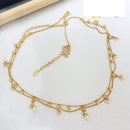 Manisha Jewellery Traditional Pota Stone and Pearl Drops Antique Kamarband