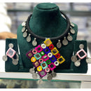 Manisha Jewellery Handcrafted Oxidised Tribal Necklace Set