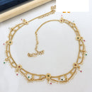Manisha Jewellery Traditional Pota Stone and Pearl Drops Antique Kamarband
