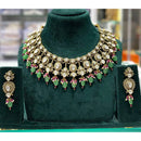 Manisha Jewellery Eyes Catching Traditional Kundan and Beads Necklace Set