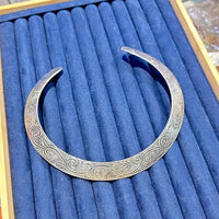 Manisha Jewellery Elegant Oxidised Plated Floral Design Necklace 