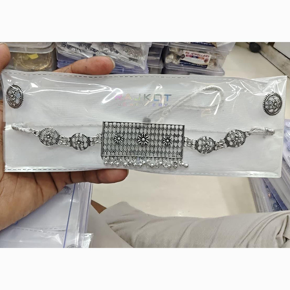 Manisha Jewellery Rustic Charm Oxidised Necklace Set