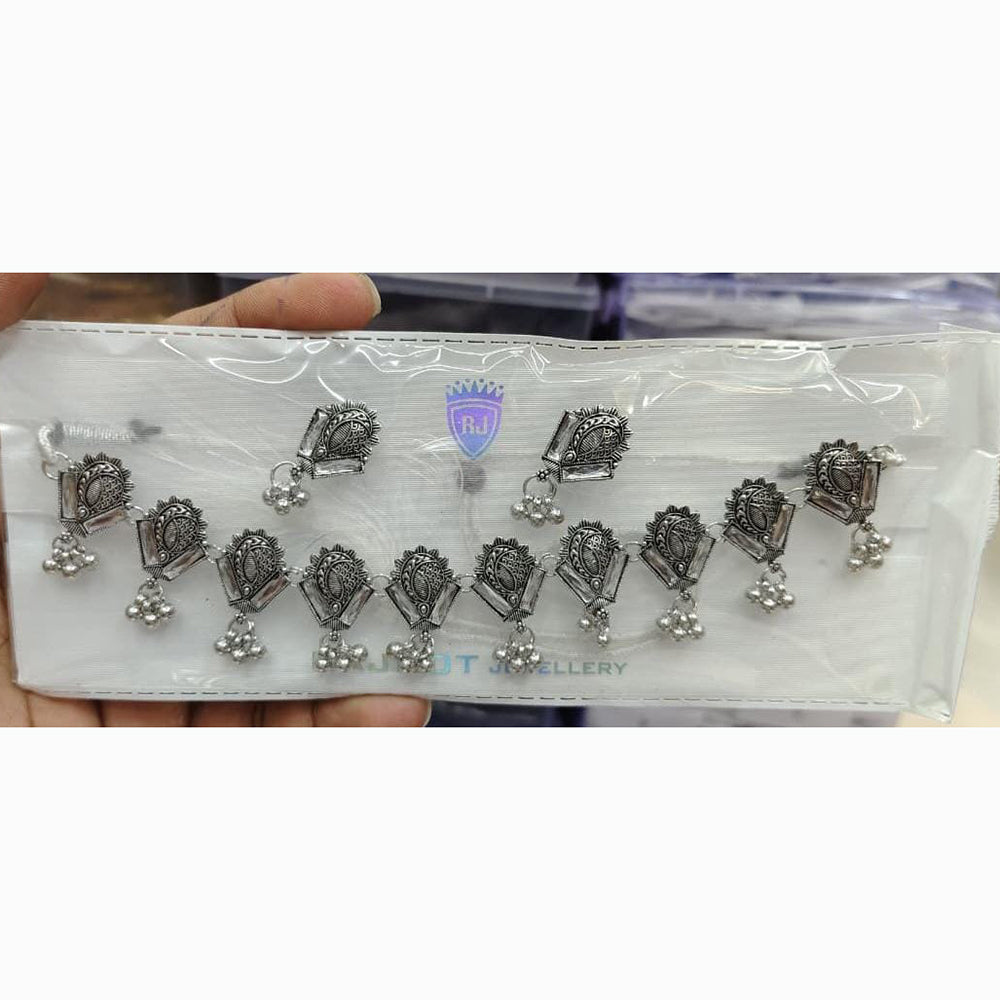 Manisha Jewellery Rustic Charm Oxidised Necklace Set