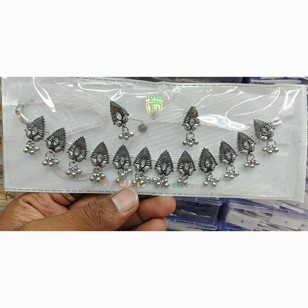 Manisha Jewellery Rustic Charm Oxidised Necklace Set