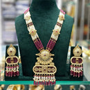 Manisha Jewellery Elegance Pota Stone Pearl And Beads Necklace Set