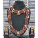 Manisha Jewellery Refined Radiance Pearl Double Necklace Set