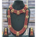 Manisha Jewellery Refined Radiance Pearl Double Necklace Set