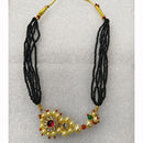 Manisha Jewellery Elegant Glow Pota Stone And Pearl Necklace