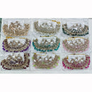 Manisha Jewellery Royal Glam Crystal Stone And Pearl Necklace Set