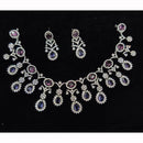 Manisha Jewellery Designer American Diamond Necklace Set