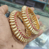 Manisha Jewellery Premium Pota Stone Festive Bangles Set