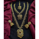 Manisha Jewellery Designer Austrian Stone Beads Dual Necklace Set
