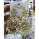 Manisha Jewellery Crystal Stone Pearl And Beads Dangler Earrings 