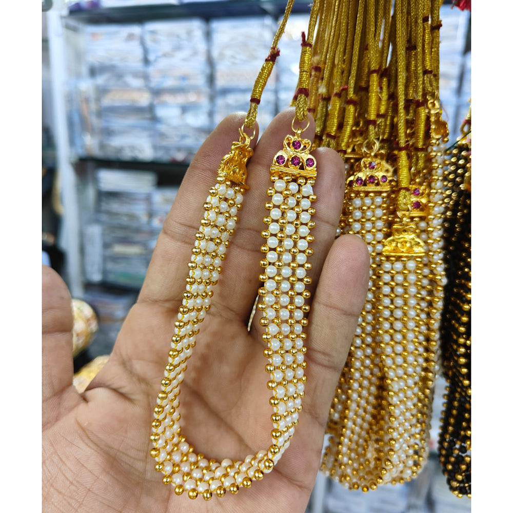 Manisha Jewellery Luxury Austrian Stone And Pearl Necklace