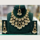 Manisha Jewellery Royal Polki Kundan Stone And Beads Necklace Set
