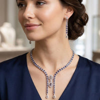 Manisha Jewellery Royal Look American Daimond Necklace Set