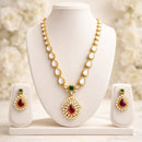Manisha Jewellery Trendy Pota Stone And Beads Necklace Set