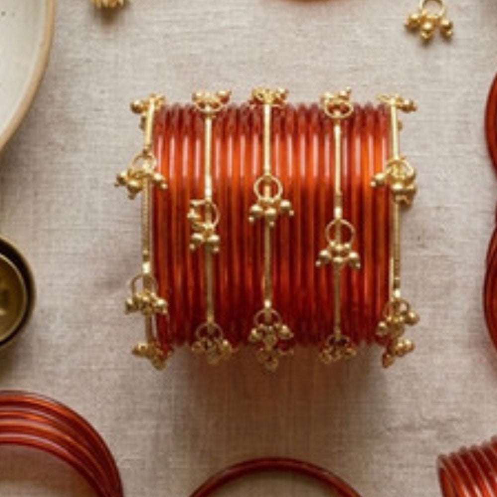 Manisha Jewellery Royal Look Jelly Kashmiri Bangles Set