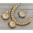 Manisha Jewellery Royal Pota Stone And Pearl Meenakari Necklace Set