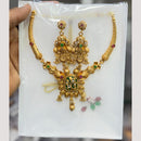 Manisha Jewellery Elegant Pota Stone And Pearl Necklace Set