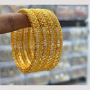 Manisha Jewellery Gold Plated Designer Bangles Set