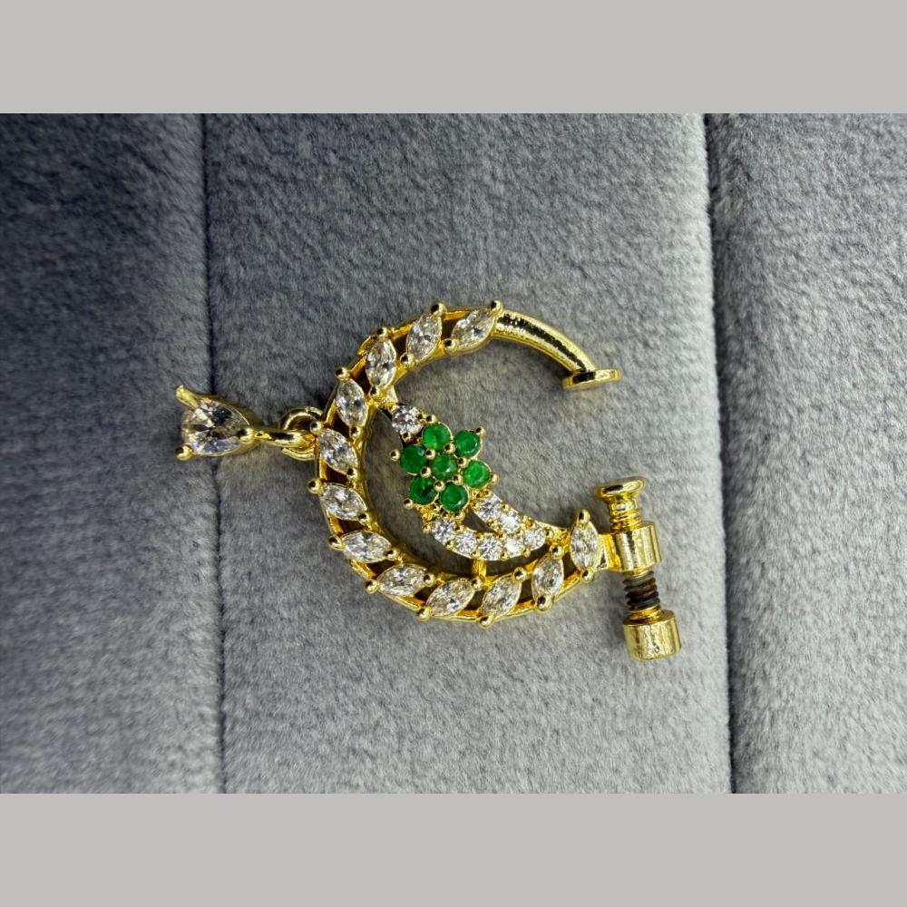 Manisha Jewellery Austrian Stone Designer Nose Ring