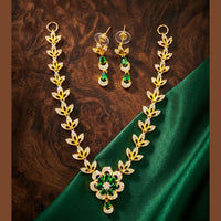 Manisha Jewellery Royal American Daimond Necklace Set