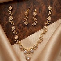 Manisha Jewellery Royal American Daimond Necklace Set