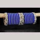 Manisha Jewellery Premium Kundan Stone And Velvet Bangles Set