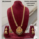 Manisha Jewellery Pota Stone And Pearl Temple  Necklace Set