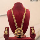 Manisha Jewellery Pota Stone Temple Long Necklace Set