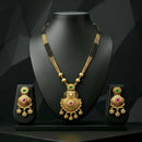 Manisha Jewellery Elegant Pota Stone And Beads Mangalsutra
