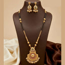 Manisha Jewellery Elegant Pota Stone And Beads Mangalsutra