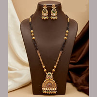 Manisha Jewellery Elegant Pota Stone And Beads Mangalsutra