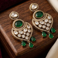 Manisha Jewellery Polki Kundan Stone Dangler Earrings