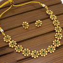 Manisha Jewellery Designer Pota Stone Necklace Set for Modern Women
