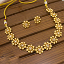 Manisha Jewellery Designer Pota Stone Necklace Set for Modern Women