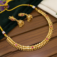 Manisha Jewellery Designer Pota Stone Necklace Set for Modern Women