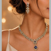 Manisha Jewellery Classic Austrian Stone Necklace Set 