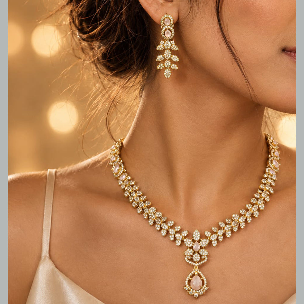 Manisha Jewellery Classic Austrian Stone Necklace Set