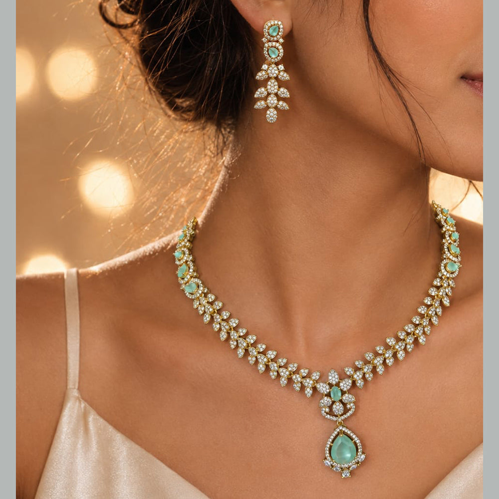 Manisha Jewellery Classic Austrian Stone Necklace Set